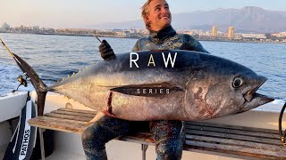 RAW Series: Bluewater Spearfishing - Massive Tuna and More Caught on Camera