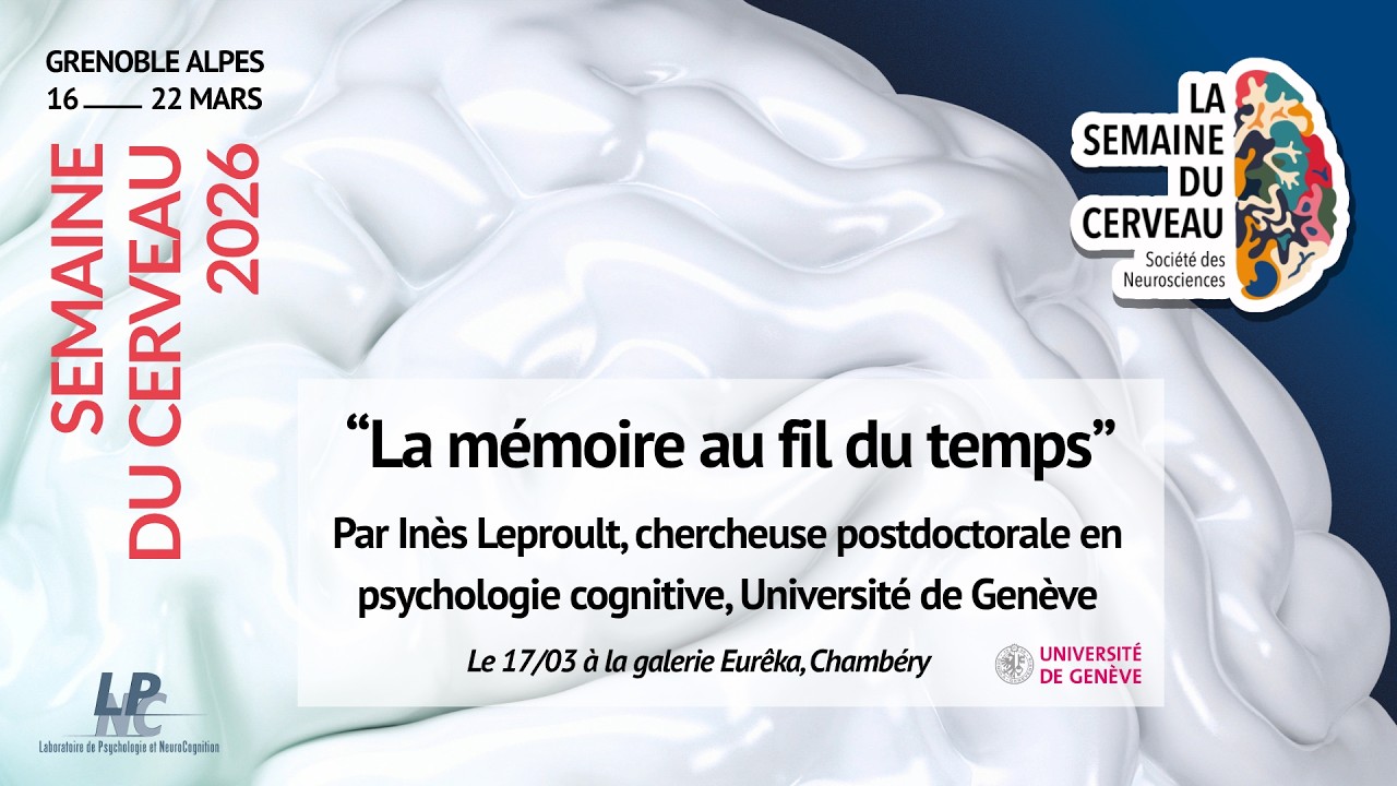 La mémoire au fil du temps : que nous apprend la psychologie cognitive - Dr Inès Leproult