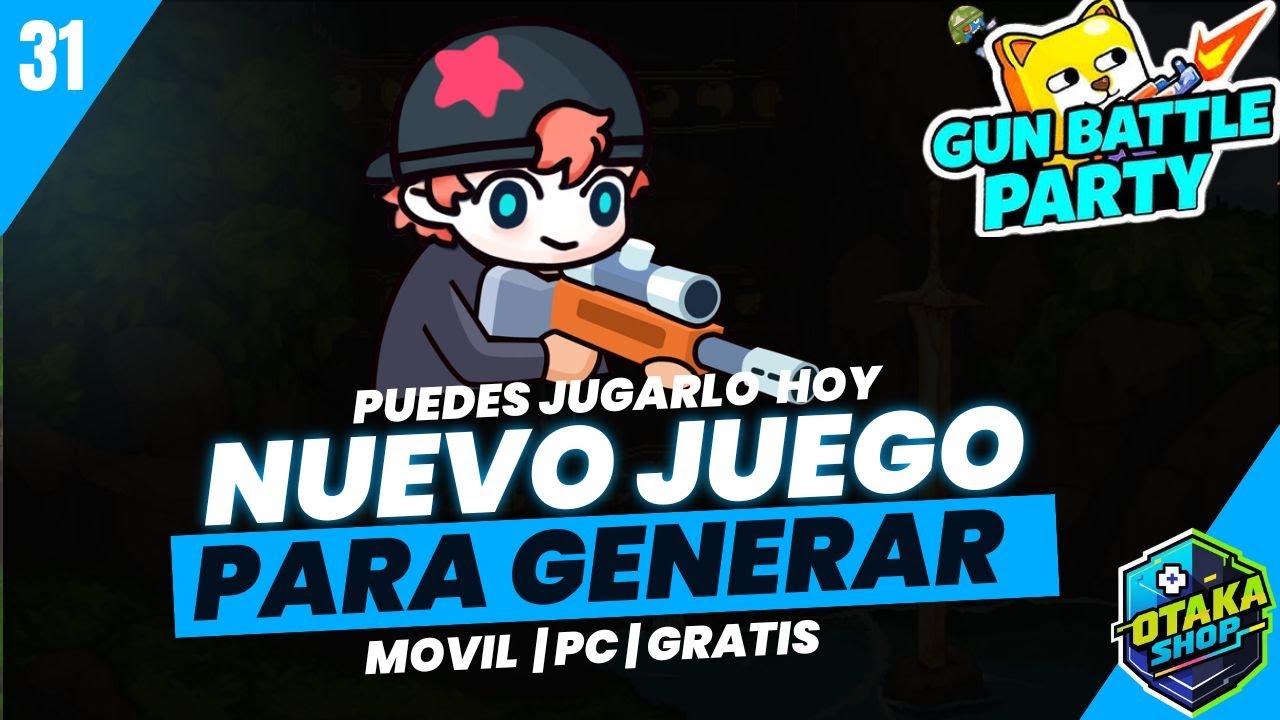 GANA $$ EN 2025 | GUN BATTLE PARTY | PARA MOVIL Y PC GRATIS | GANA$$
