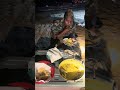 Cekodok cicah gulai lemak ikan sungai #cekodok #makananviral #orangaslimalaysia #pahang