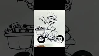 Paper Boy clipart || #shorts