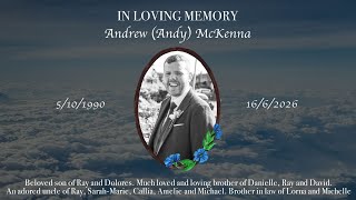 Andrew (Andy) McKenna Funeral Service | LIVE | 20/6/2026