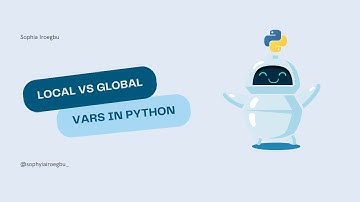 Local vs Global Variables in Python - Full Crash Python Tutorial for Beginners