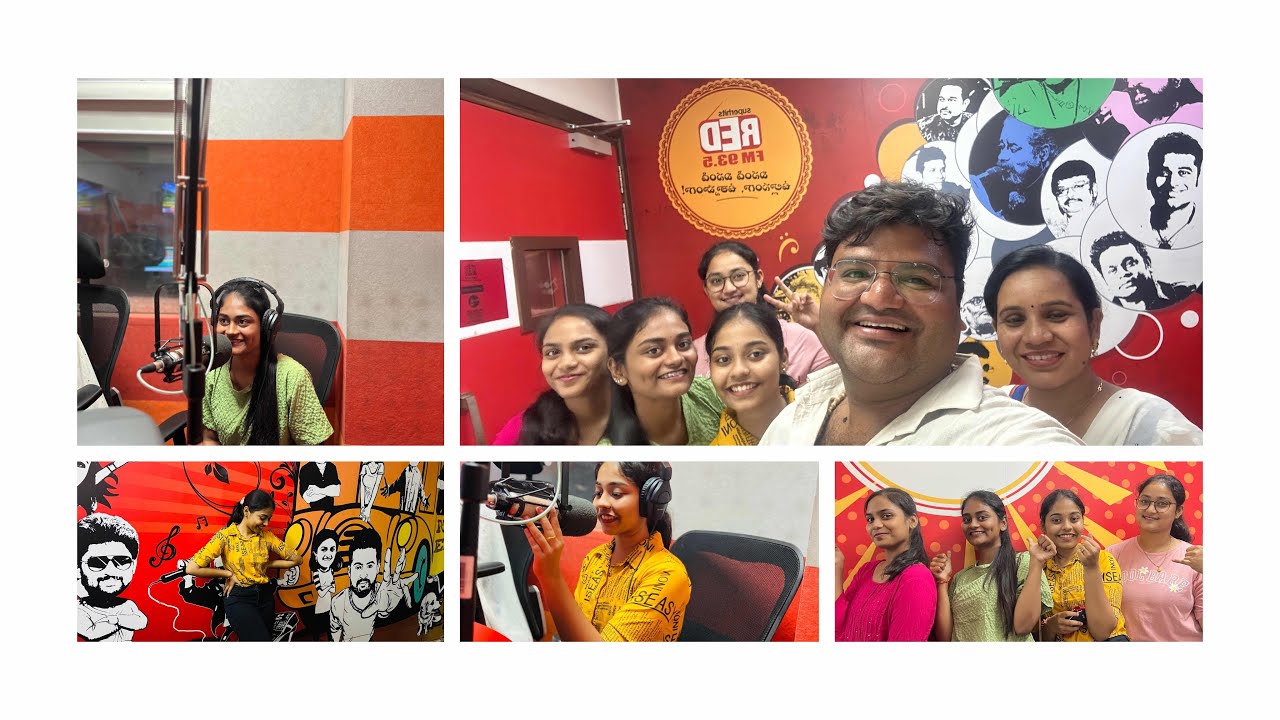 Red fm || with Rj BMK and Rj Prasanthi || prank on lucky 😁