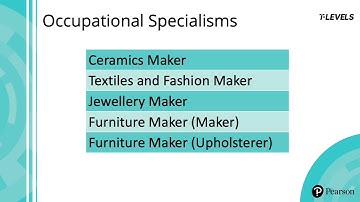 Getting Ready to Teach: T Level Technical Qualification in Craft & Design - Planning the Course