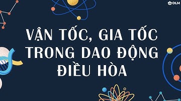 Vận tốc, gia tốc trong dao động điều hòa - Vật lí 11