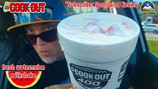 Cook Out Fresh Watermelon Milkshake Review Subscriber Sponsored theendorsement