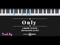 Only 이하이 LeeHi KARAOKE PIANO FEMALE KEY