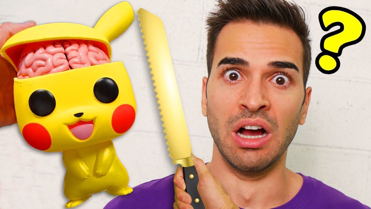 CERVELLO SEGRETO DENTRO PIKACHU GIGANTE FUNKO POP