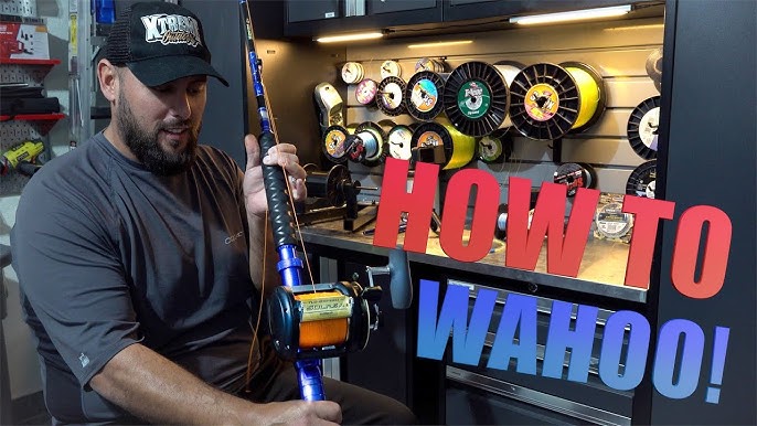 How to Spool Your Reels for High Speed Wahoo Trolling (Full Video) 