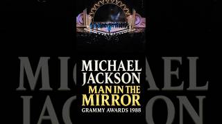 Michael Jackson 🙏 Man In The Mirror | Live at the Grammy Awards 1988 ✨ Gospel Power #shorts #grammys