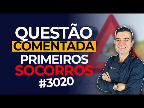 Ao se deparar com uma vítima de sinistro que não responde eparece não respirar, o que uma... #3020