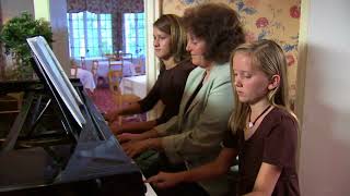 Piano et Orgue.40). Chant d'Amour de la Dame à  la Licorne.  Alexandra, Liana