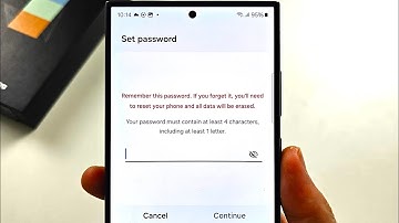 How To Change Lock Screen Password on Samsung Galaxy S24 Ultra