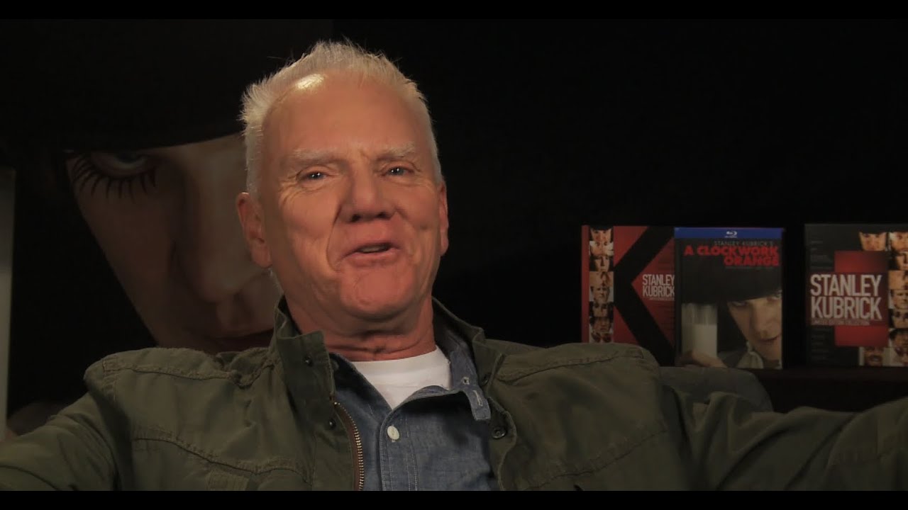 Malcolm McDowell invokes the C-word nine times in one minute