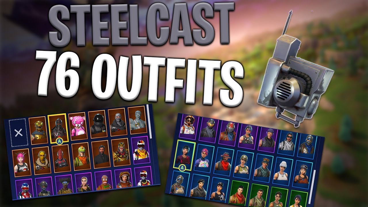Steelcast Back Bling on 76 Outfits | Steelsight - Fortnite ...