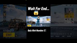 PUBG MOBILE QUIZ ANSWER 😱 Hint #2 SOLVED 🔥 FREE REWARD CLAIM NOW #viral #shorts #pubgmobile