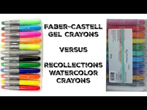 Happido Watercolor Gel Crayons, 48 Piece Set - Smooth Writing and Easy  Watercolor Effects, Great for Drawing, Coloring, Painting, and More, Comes  with