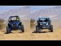 Polaris rzr xp turbo s vs canam maverick x3 x rc  desert action