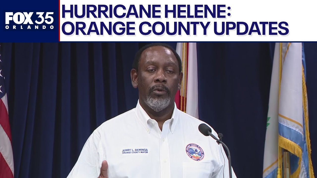 Hurricane Helene Orange County officials provide updates, Schools set