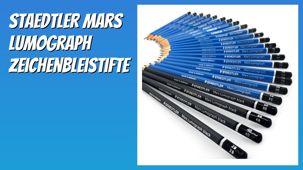 BEWERTUNG (2025): STAEDTLER Mars Lumograph Zeichenbleistifte. Infos