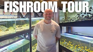 Jason's Amazing Tanganyikan Fishroom TOUR