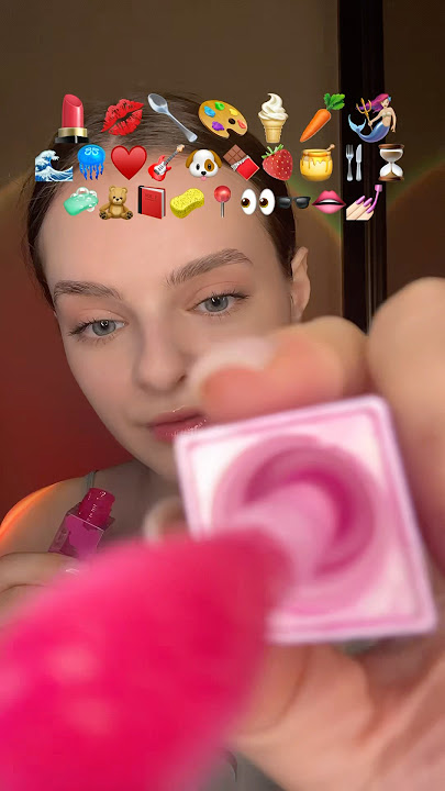 Emoji challenge #asmr #relax #tingles #mouthsounds #asmrsleep #asmrtriggers #asmremojichallenge
