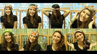 Different Ways To Wear Your Head Scarf / Bandana by Beladonis Fashion 123,681 views 9 years ago 7 minutes, 2 seconds