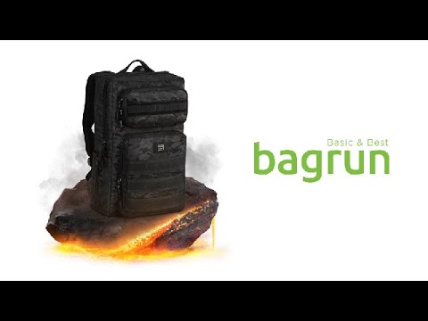 【bagrun】氣彈系列軍事風格後背包！(介紹影片2.0)