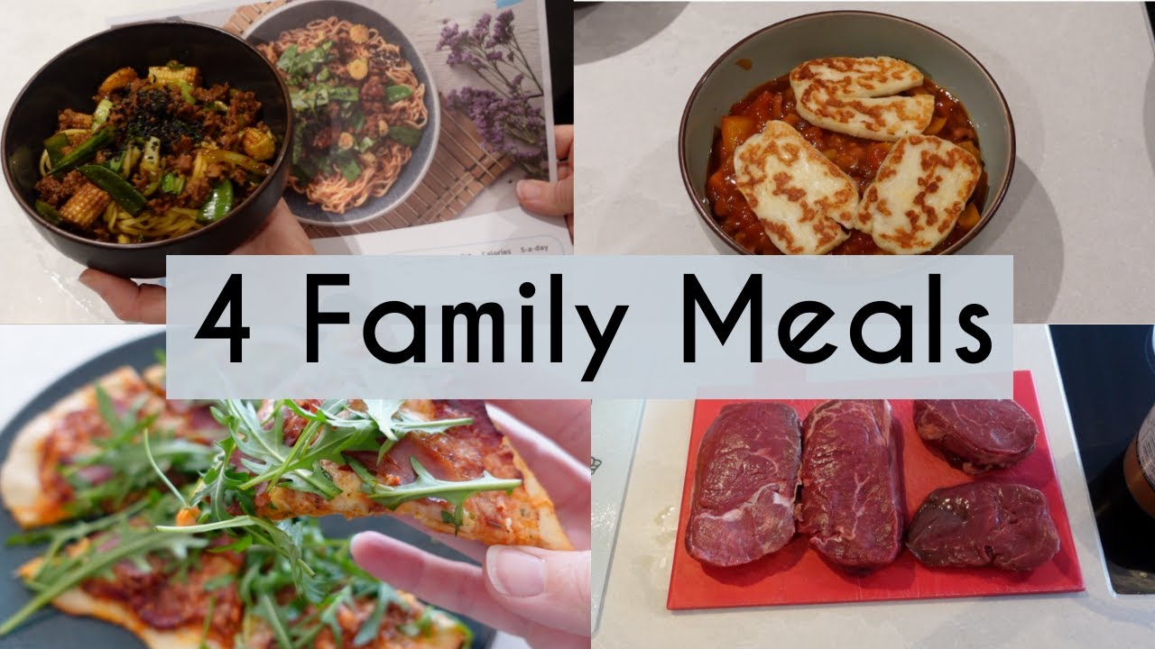 4 FAMILY MEALS | WHAT WE ATE THIS WEEK | Kerry Whelpdale