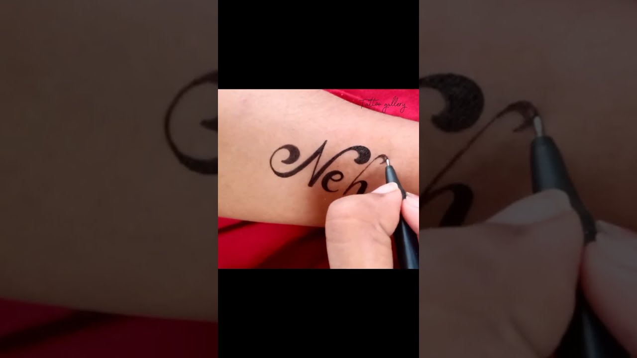 44EVER TATTOO STUDIO  Body piercing on Instagram Name Tattoo design  heart ecg g sohan ns ajaya tattoos nametattoo tattooname  nametattoos tattoo by ganeshptattooist