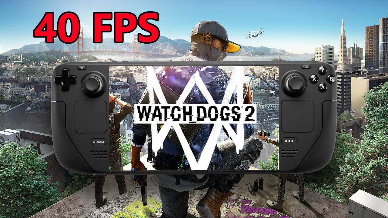 Steam Deck Gameplay - Watch Dogs Legion - SteamOS 