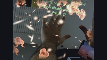 Magical Matrix game prototype2 with super  fire/flame power - running Magic Leap One