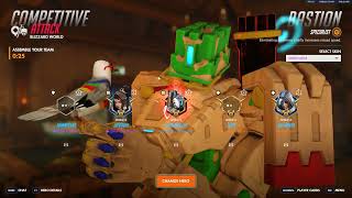 Overwatch PC Competitive 45 Kills 23K Dmg Bastion Gameplay