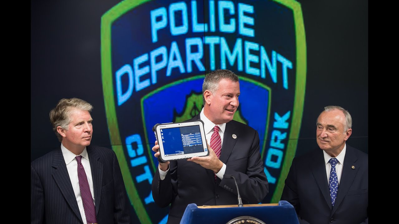 Mayor de Blasio Announces Major Initiative to Enhance NYPD Mobile Communication mayor de blasio children