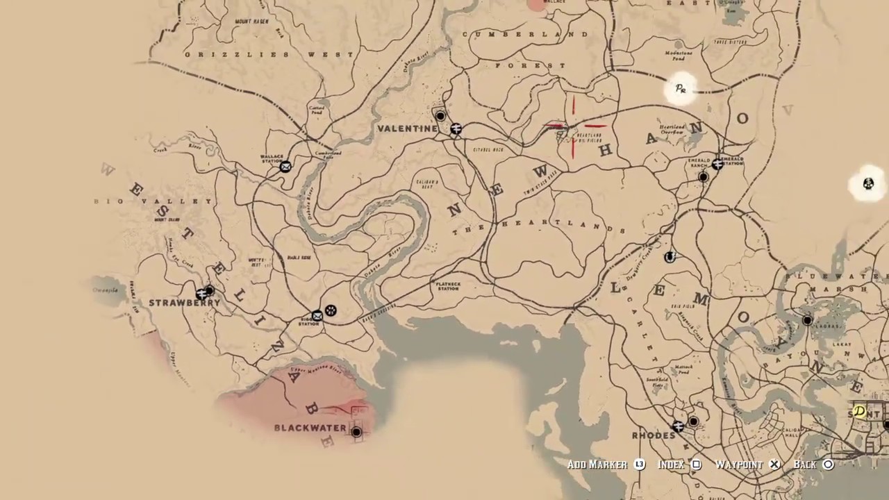 Рдр 2 карта сокровищ чика на карте