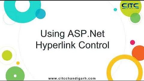 ASP Net Hyperlink Control Video Tutorials