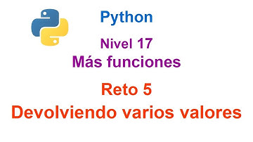 Python - Nivel 17 - Reto 5 - Funciones que devuelven varios valores