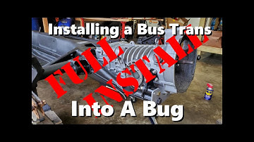 BUS Trans Into A BUG (Ep. 3 - Detailed installation video)