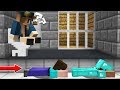 HOW NOOB ESCAPE THROUGH a SECRET BUNKER from a PRISON? in Minecraft Noob vs Pro