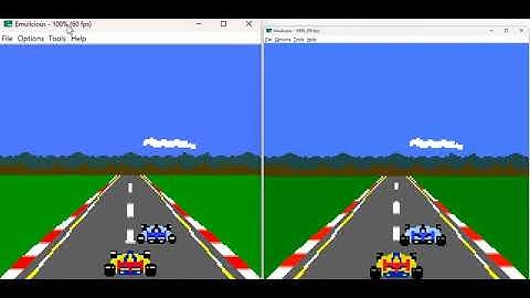 Learning Game Boy programming: New Car Game (Rival car Test 2)