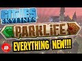 Cities Skylines PARKLIFE - EVERYTHING NEW! Castle of Lord Chirpwick/Zoo/Amusement Park & more!