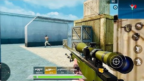 FPS Commando Terrorist Strike Game - Banduk wala Game - Android GamePlay AKScar