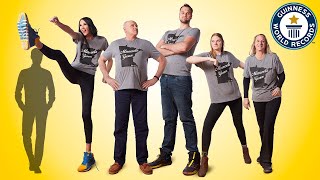 We are the World's Tallest Family! - Guinness World Records