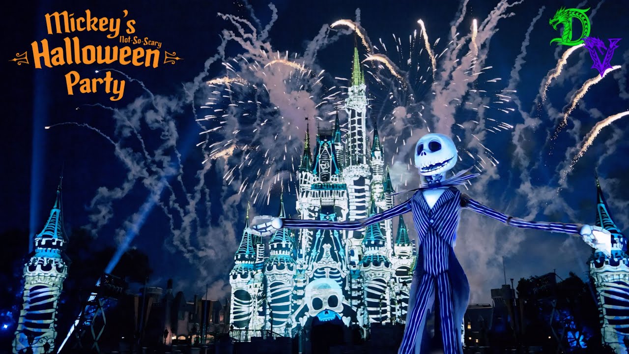 Mickey’s Not So Spooky Spectacular Fireworks at Mickey’s Not So Scary Halloween Party 2025
