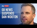 GB News presenter Dan Wootton suspended after Laurence Fox comments