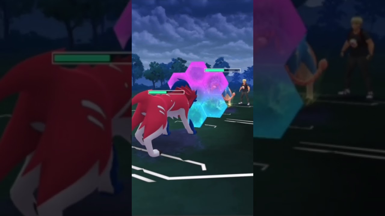 Hero Zacian V/S Hero Zamazenta PVP Legendary Fight in 