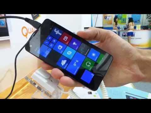 eSense Q47 $110 Windows Phone 8.1 okostelefon bemutató videó