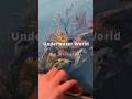 This week on tutorial Tuesday - Wet-on-wet underwater oil painting #tutorialtuesday #bobross #fish