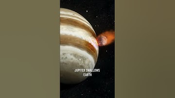 what if | Jupiter swallow & Collide #shorts